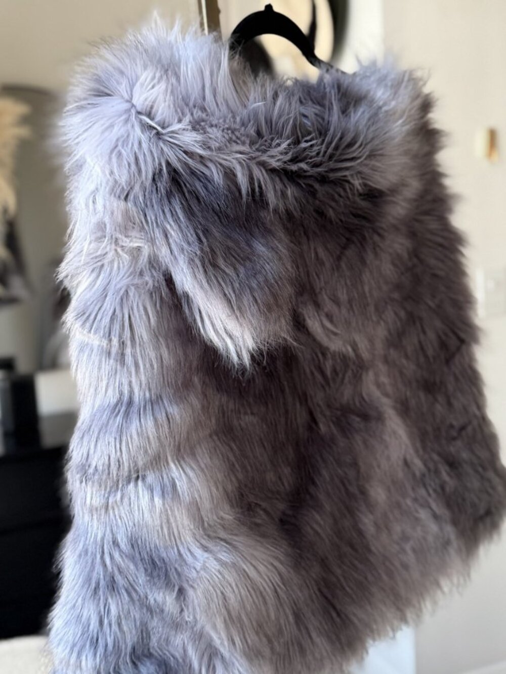 Furrocious Furr Simian Hood Mystic Wolf Faux Fur Hood with Ears